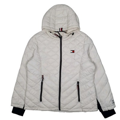 TOMMY HILFIGER Puffer Jacket Coat Insulated Quilted Womens XL