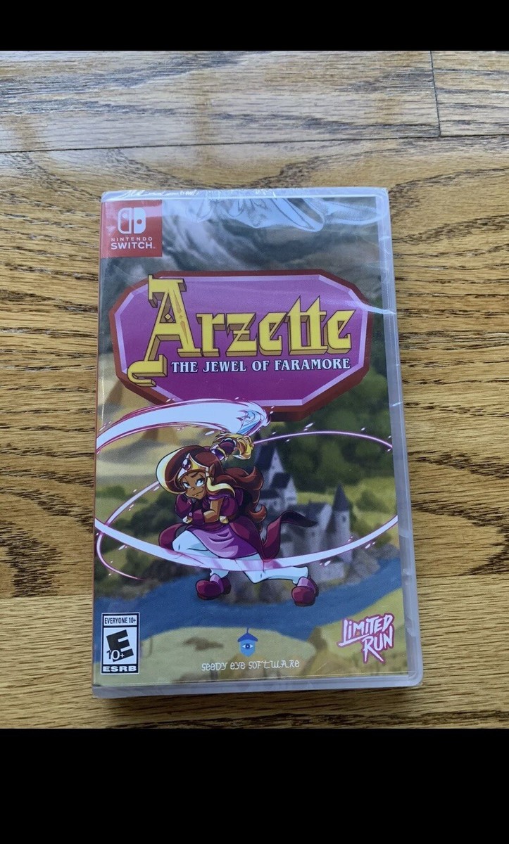 Arzette The Jewel of Faramore Limited Run Games Nintendo