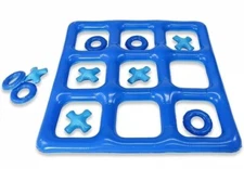 INFLATABLE TIC TAC TOE Pool All ages Game Floating Toy Blue Pool Candy