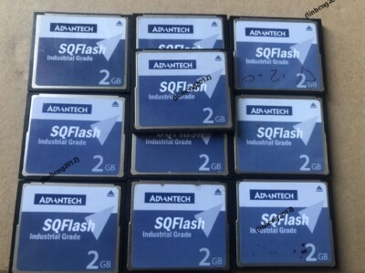 10PCS  Advantech SQFlash  Industrial Grade  Compact Flash  2GB CF CARD Drive