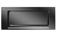 Gurari 217 Prime Schwarz Glas Einbau Dunstabzugshaube 90 Cm 1000M³/H Deckenhaube