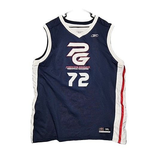 REEBOK Men's 3XL Basketball Proving Ground PG #72 REVERSIBLE Jersey Mesh Tank