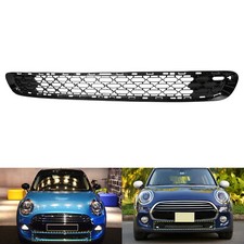 For BMW Mini F55 F56 Hatch F57 Front Bumper Lower Mesh Grille Gloss Black 14-21