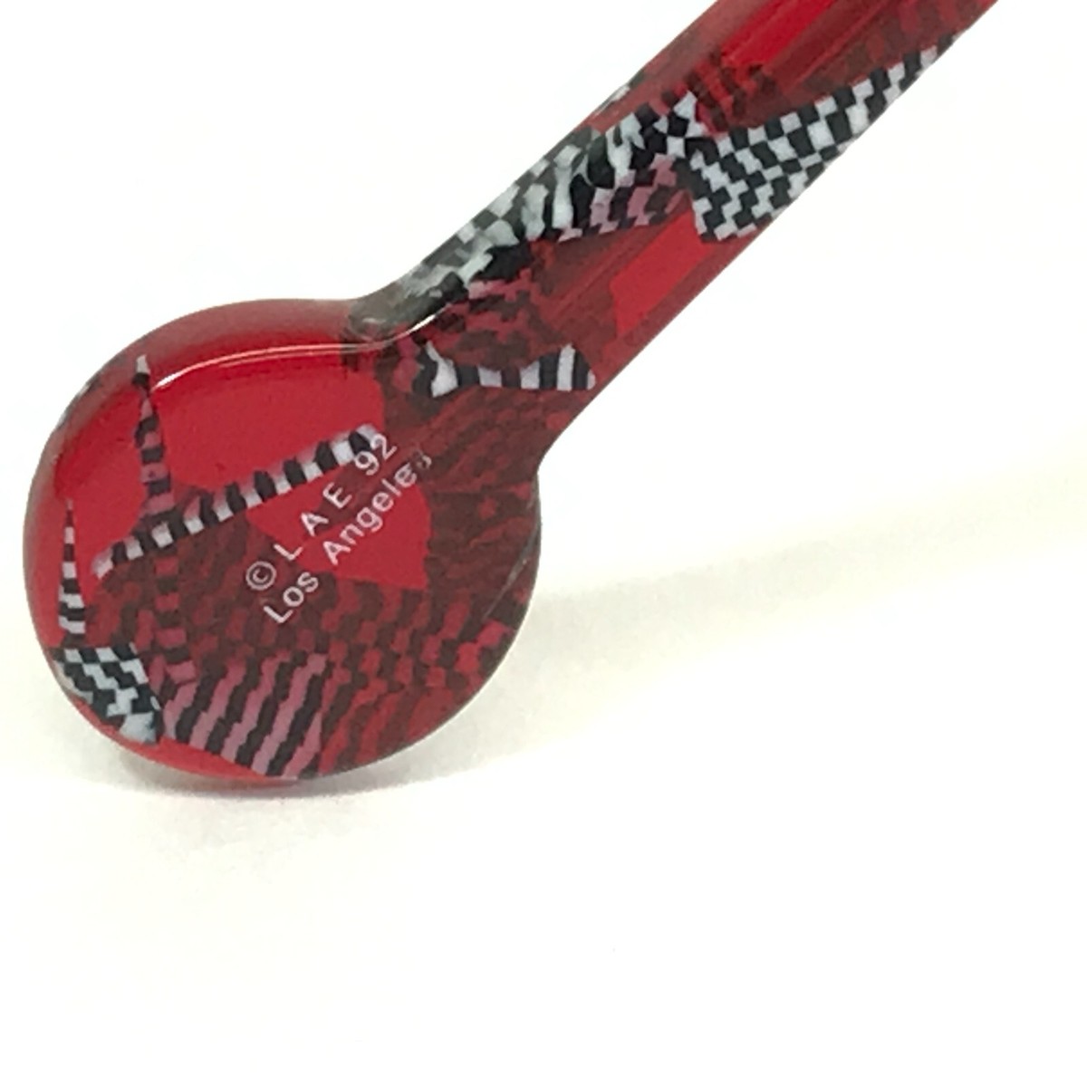 Vintage la Eyeworks Sunglasses RIO 760 500 Clear Red Silver  display picture 2