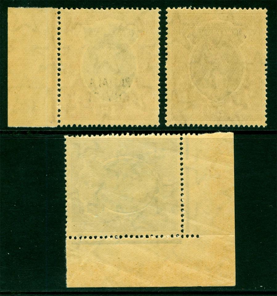 INDIA 1940  PATIALA  King George VI- OFFICIAL  set  Scott # O74-76 mint MNH - Image 2 of 2