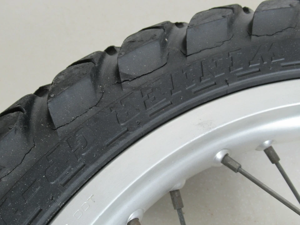 Rear Wheel 17" Rim Hub fits 1992 Husqvarna WXC360 WR360 - Image 4 of 4