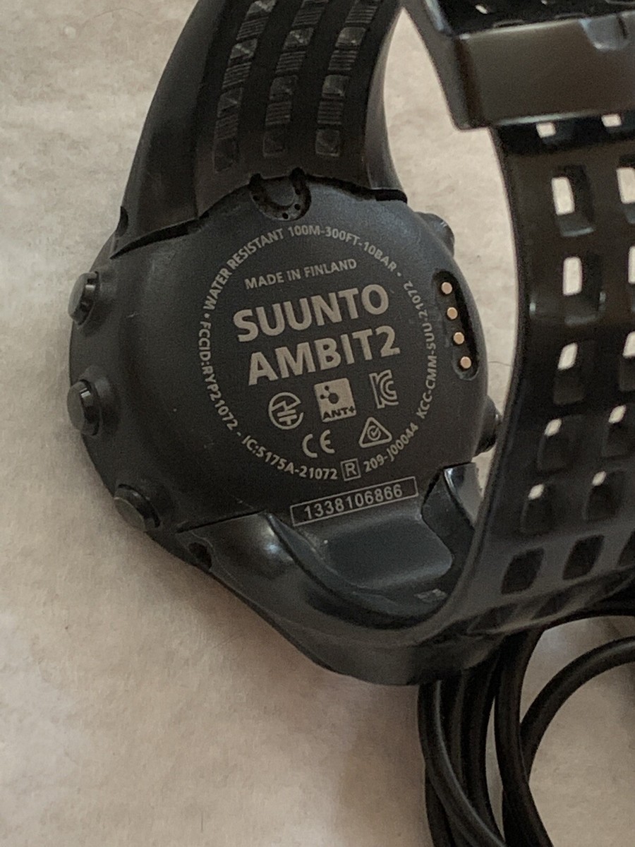 Suunto Ambit 2 GPS Watch Black With Charger Running | eBay Suunto Ambit 2 GPS Watch Black With Charger Running | eBay