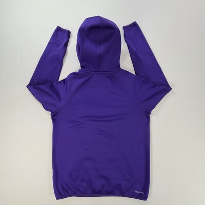 purple dri fit hoodie