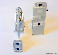 Aerospace Components Billet Aluminum Racing Brake & Fuel Pedals NEW