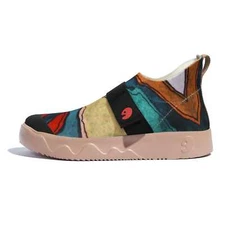 Women Size 5-10.5 UIN Slip On Shoes Canvas Comfortable Loafers "Rocky Mountain"