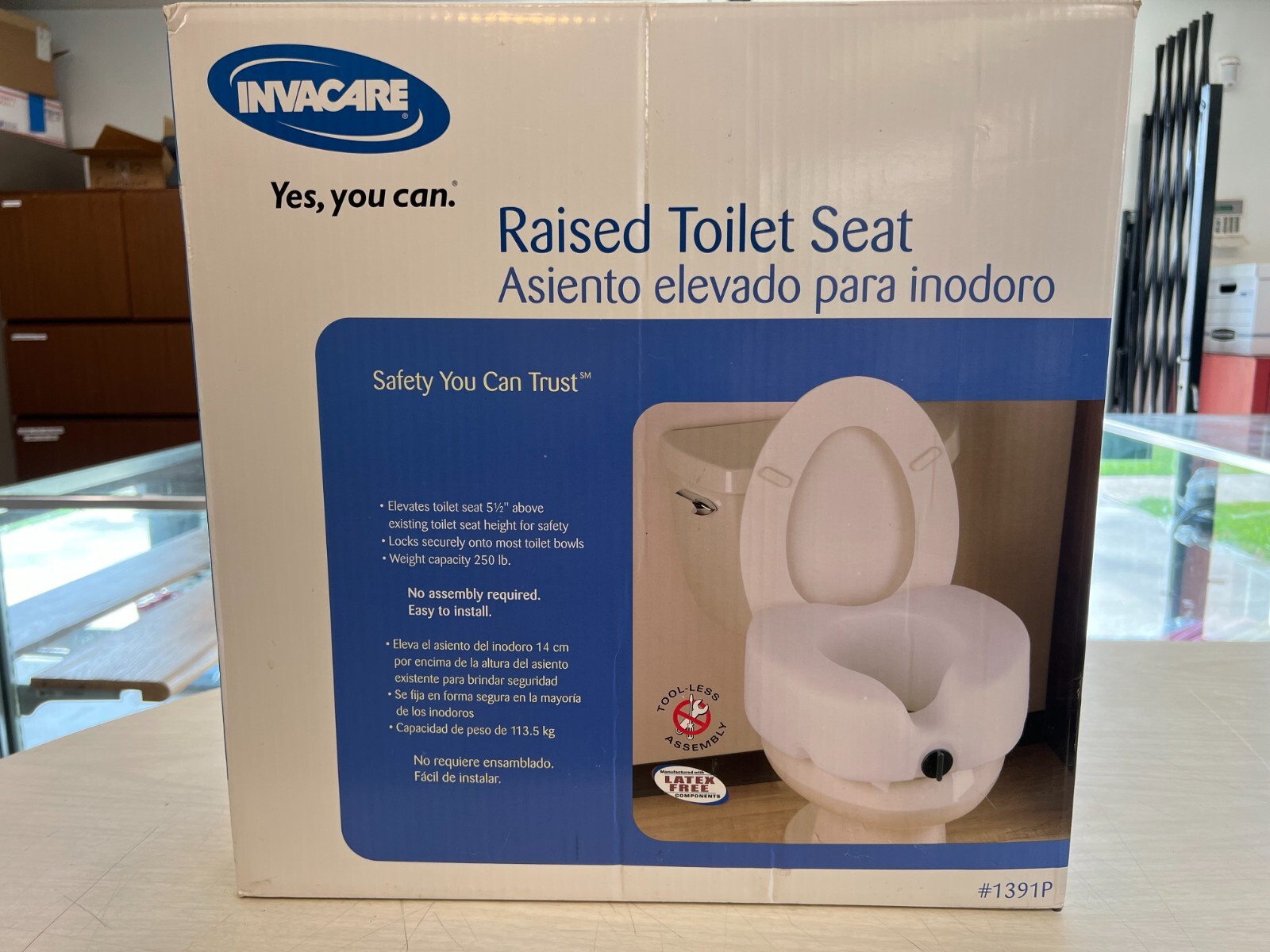 Invacare Raised Toilet Seat eBay
