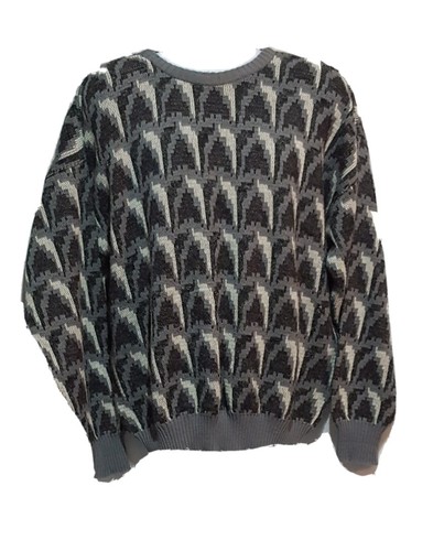 Vintage Carl Michaels Mens Sweater Crew 