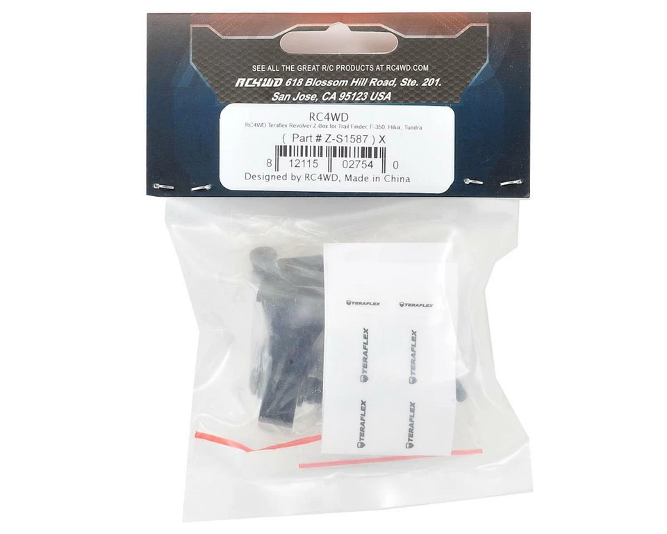 RC4WD Trail Finder Teraflex Revolver Z-Box Leaf Spring Shackles [RC4ZS1587] - Image 2 of 2