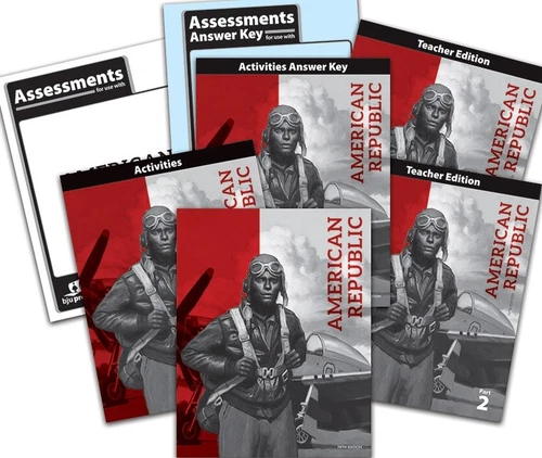 BJU Press- American Republic Subject Kit - 536417 Grade 8  5th Edition