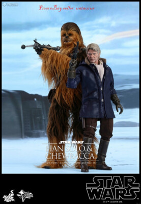 HotToys 1/6 Mms376 Star Wars The Force Awakens Han Solo and