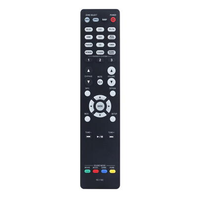 DE RC-1183 Ersatzfernbedienung passend für Denon AV-Receiver AVR-X2000 AVR-E400