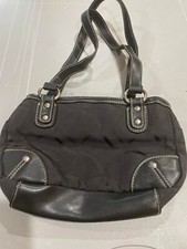 Girl's Purse Black with Zipper Compartments