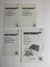 Nintendo 64 Consumer Information Precautions Booklets 3 N64 Console Booklets
