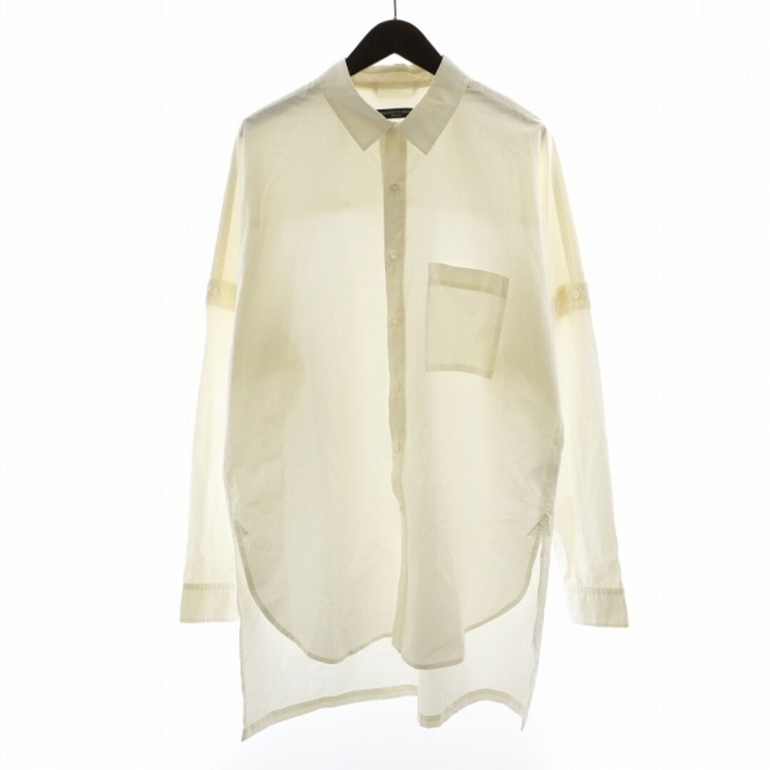 Kazuyuki Kumagai Attachment 20SS Shirt Long Sleeve Length Cotton  