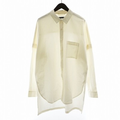 Kazuyuki Kumagai Attachment 20SS Shirt Long Sleeve Length Cotton 