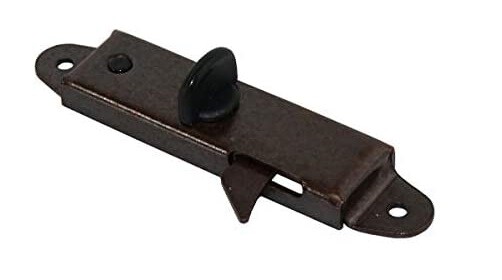 2pz Blocca Tapparella in acciaio bronzato destro sinistro fermo ferma IBFM 431/B