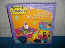 CRAYOLA CREATIONS - FUNKY FOIL FABRIC KIT - NEW & SEALED - RARE