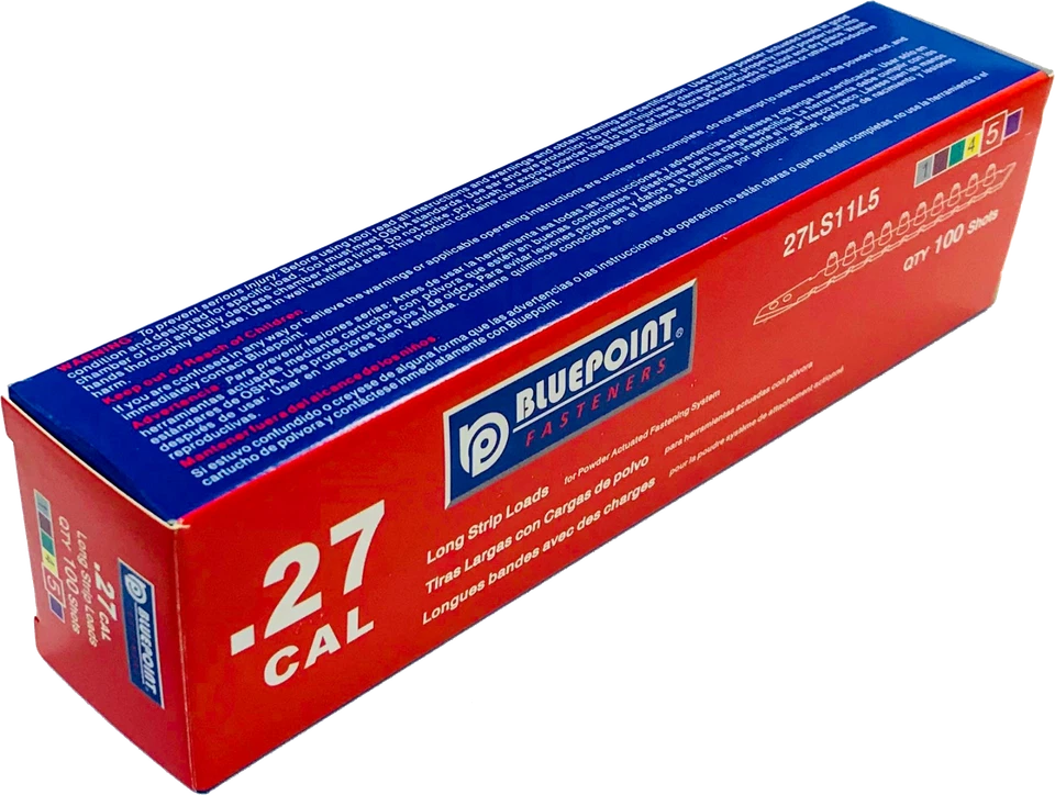 200 Level-5 Red Strip Loads for Ramset SA270, Cobra+  Viper XT540  Tools, Strong - Image 3 of 3