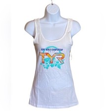 TYR Womens Tank Top Kona World Championship 2014 Graphic White S