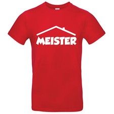 Herren Shirt "Hausmeister" Geschenk Hausbesitzer Haus Meister Beruf