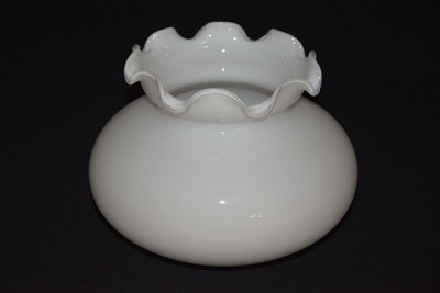 Lampenschirm Glas Glasschirm Weiss Ersatz E27 Antik Stil K0940 O Ca 19 Cm Ebay Lampenschirm Glas Antik