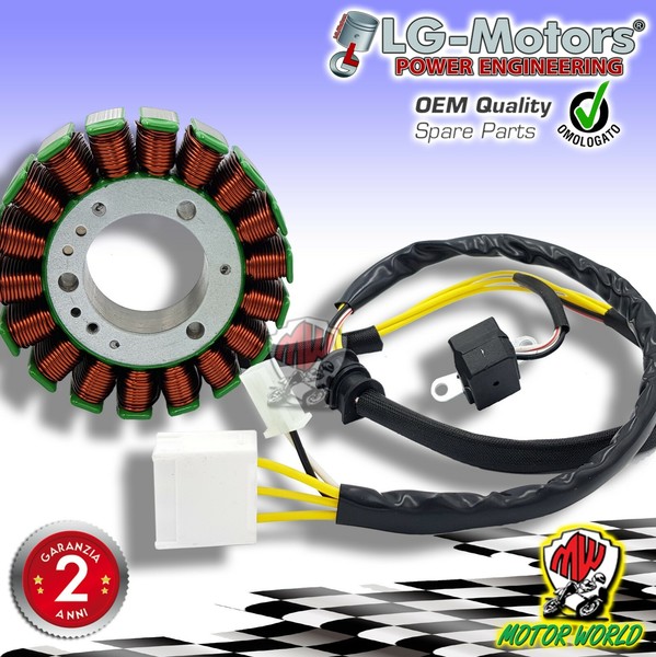 Stator Magnet 18 Pole FüR Yamaha T-Max Tmax 500 2001 2002 2003 4T Vergaser-image