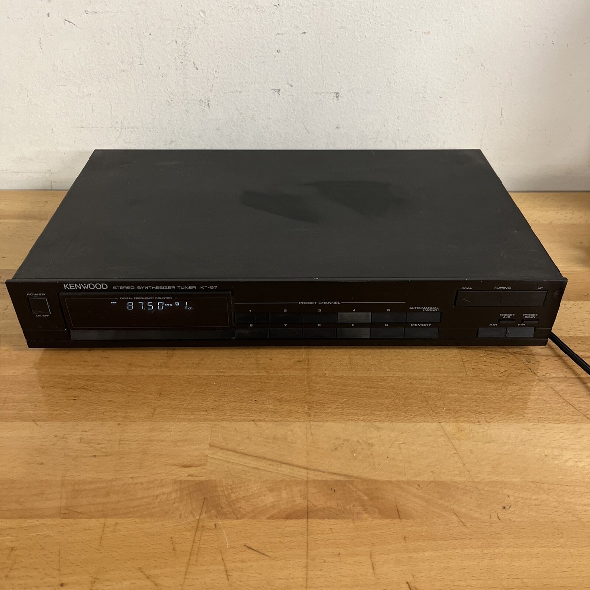 Kenwood KT-57 Stereo Synthesizer Tuner Receiver - Vintage System