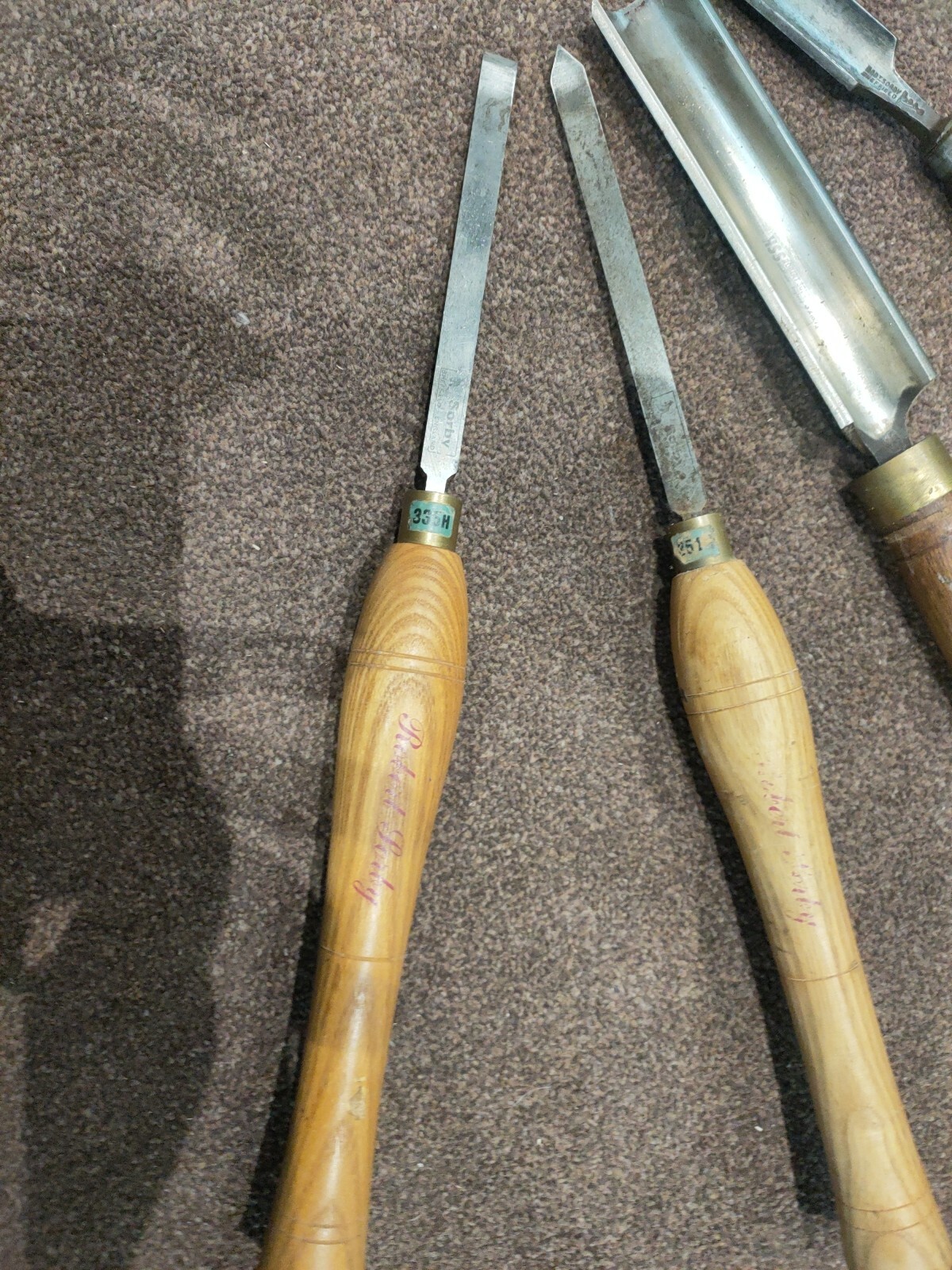 Wood Turning Chisels X 8 By Robert Sorby eBay