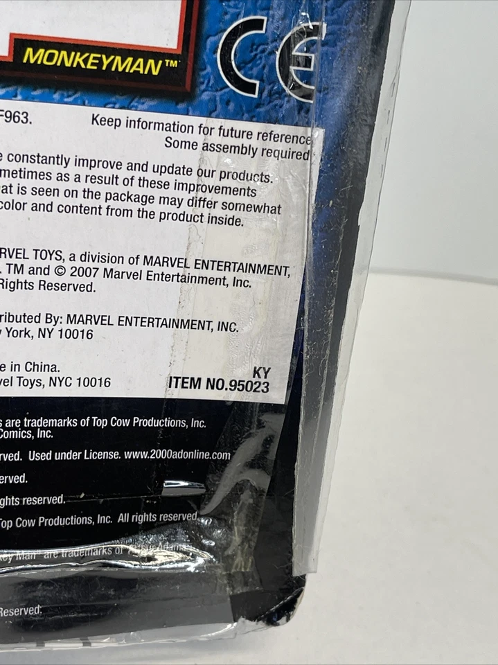 Figura de acción Legendary Comic Book Heroes 6” MADMAN MonkeyMan BAF NUEVO Foto 4 de 4