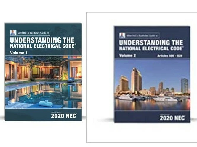 Mike Holt's Illustrated Guide to Understanding the NEC, Vol. 1 & 2, 2020 NEC - Image 2 of 2