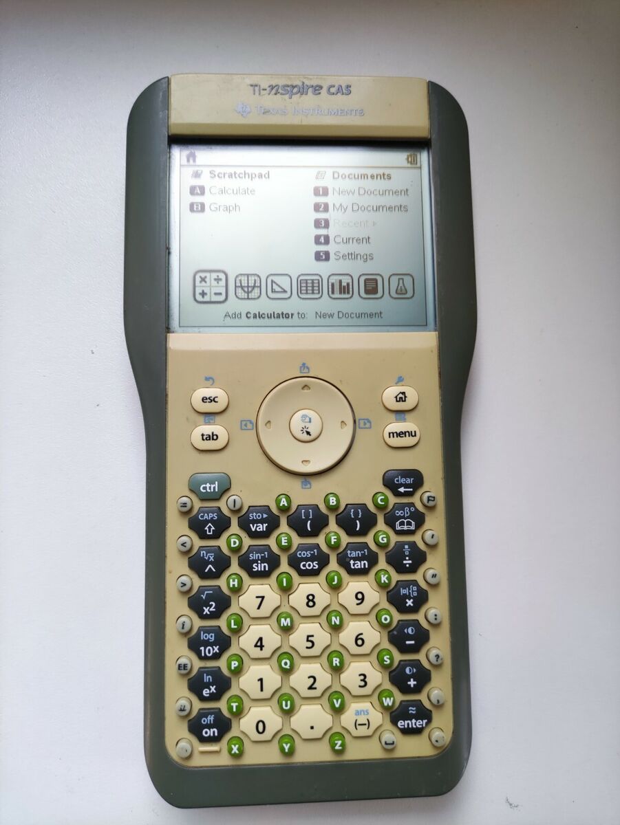 Old Vintage Texas Instruments TI-Nspire CAS Graphing Old Vintage Texas Instruments TI-Nspire CAS Graphing