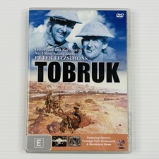Tobruk DVD 1967 Region Unspecified Tracked Postage WW2 World War 2