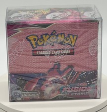 Lot (36) Pokemon SWSH Fusion Strike Booster Pack Sealed w/ Display Box Soft case