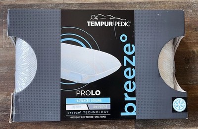 Tempur-Pedic Breeze ProLo Queen Pillow Advanced Cooling