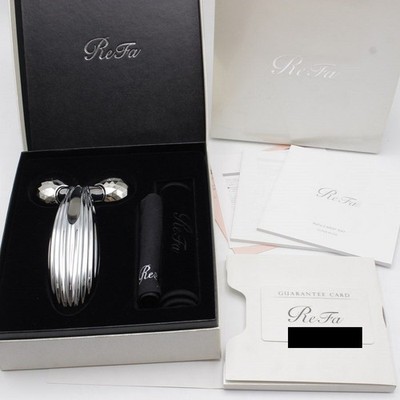 MTG ReFa Carat Ray Face Beauty Body Roller Facial Massage Tool With Box