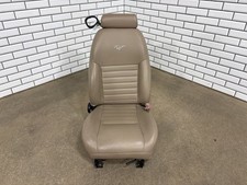 99-04 Ford Mustang Gt Passenger Right Rh Front Leather Bucket Seat Parchment Tan