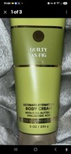 Bath  Body Works Guilty as Fig Ultimate Hydration Body Cream 8 fl oz New