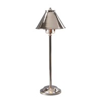 Tischlampe Ismene In Nickel Ø21Cm H:59Cm Wohnzimmer E14 Industrial Bodenleuchte