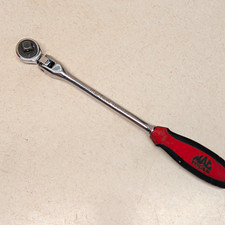Mac Tools 38 Drive Bi-material Round-head Flex Ratchet - 10 Xrr11fpa