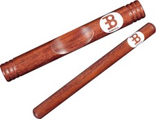 Meinl Percussion CL2RW African Redwood Claves African, Select hardwood