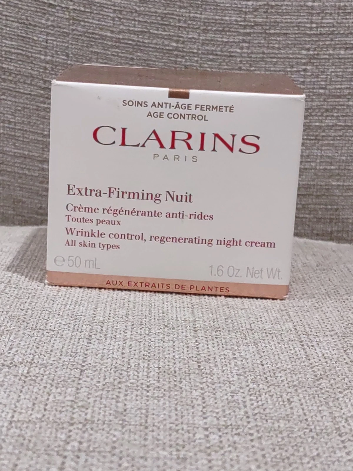 Clarins Extra-firming Nuit Wrinkle Control Regenerating Night Cream - 50ml