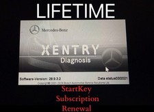 StartKey Renewal For Mercedes Xentry Software OpenShell Passthru - LIFETIME