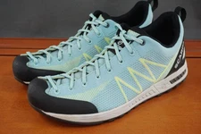 Scarpa Iguana Shoes Mens Size 7 2/3 Blue Comfort Fit Vibram Outdoor Approach