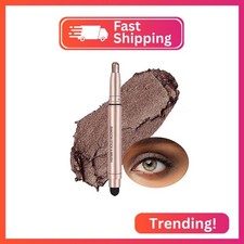 Qeetvia Dark Brown Eyeshadow Stick Makeup, Waterproof Hypoallergenic Long Lastin