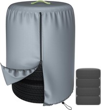 Durable 600D Tire Storage Bag,Large Tyre Dust Protective Cover with Waterproof Z